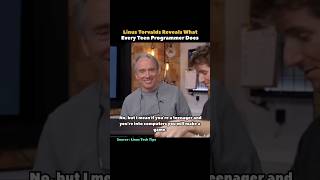 Linus Torvalds Reveals What Every Teen Programmer Does #shorts #linux #programming #gaming