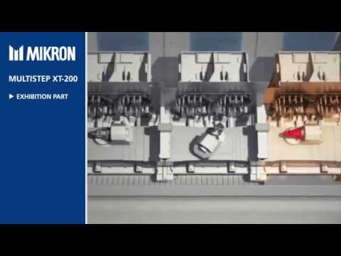 MIKRON   Multistep XT 200   Exhibition part 1