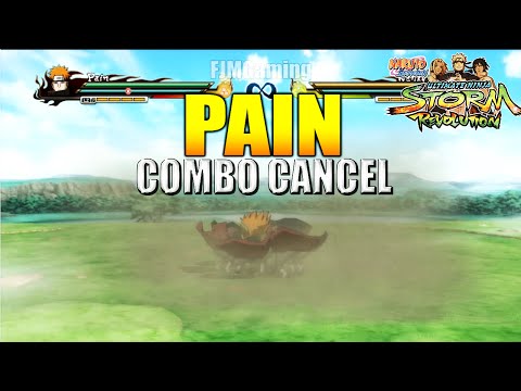 Naruto Ultimate Ninja Storm Revolution - Combo/Tilt Cancel Tutorial - PAIN