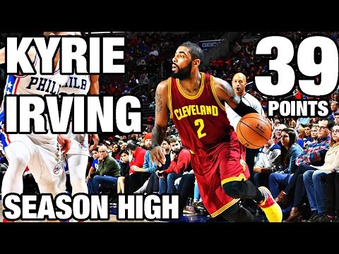 Kyrie Irving 39 Points Season High vs 76ers | 11.27.16