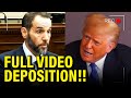 FULL JACK SMITH VIDEO DEPOSITION ON TRUMP CRIMES