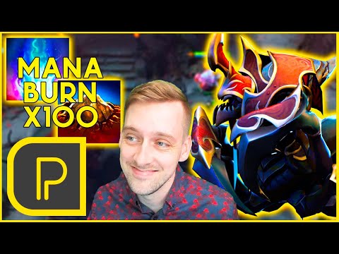 MAX MANA BURN VS DUSA - Purge Nyx Assassin