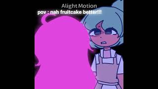 those fruitcake shipper - =.= (not my idea) #dandysworld #animation #meme #tweening