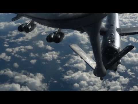 US Bombers B 52 Stratofortresses Aerial Refueling Exercise Global Thunder