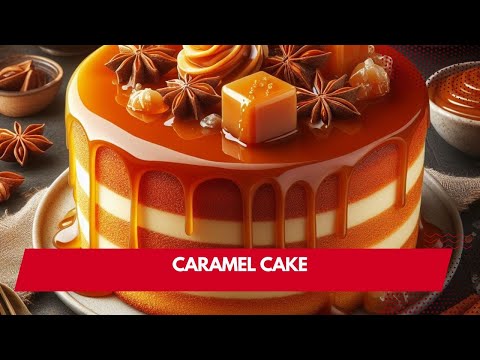 Karamellkuchen mit NUR 2 ZUTATEN 🍰 (ERSTAUNLICHES einfaches Dessert)