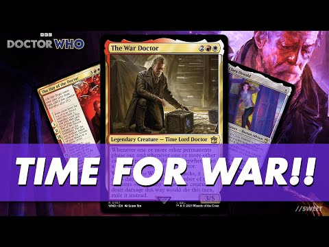 The War Doctor & Clara Oswald - Commander Deck Tech #magicthegathering #doctorwho