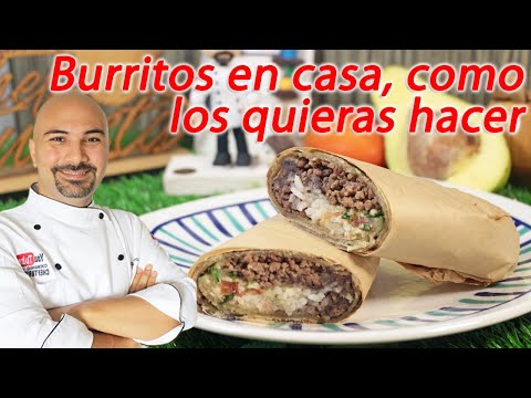 Burritos de carne - Receta facil
