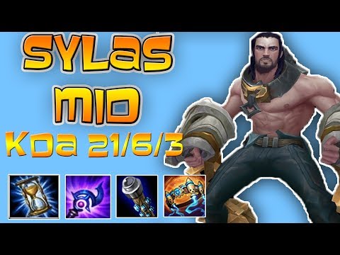 Đức Mìn | Cầm sylas khủng bố rank bạc KDA: 21/5/3