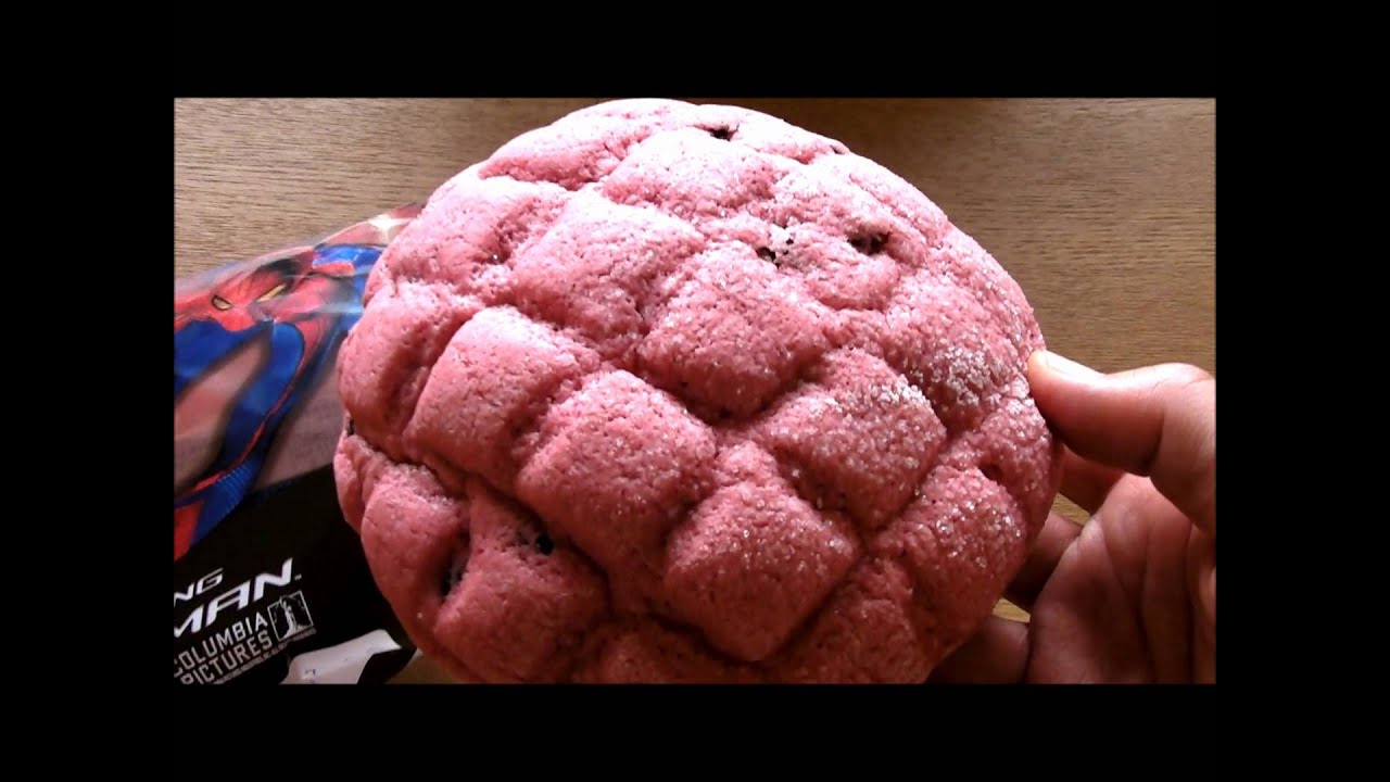 "The amazing spider man" melon bread melonpan アメイジング・スパイダーマン