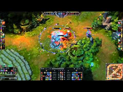 LOL Pro - Maokai with Janna nice play - Korea SoloQ (Highlight)