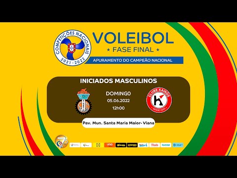 Castêlo da Maia GC x Clube Kairós - FASE FINAL INICIADOS MASCULINOS