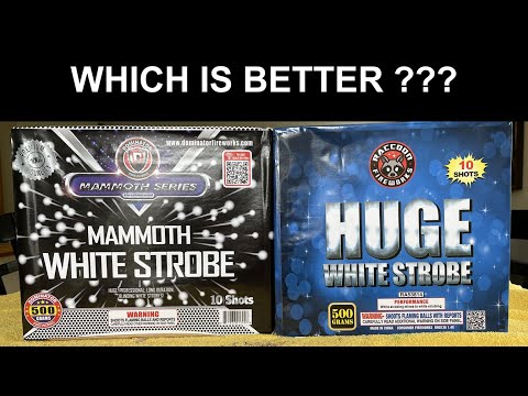 Strobe Cake Comparison: Dominator -vs- Raccoon