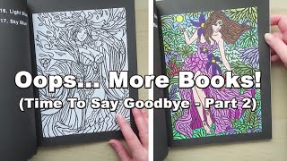 My Adult Colouring Book Collection & Unhaul 2024 - PART 2!  (Decluttering the Craft Room Part 5)