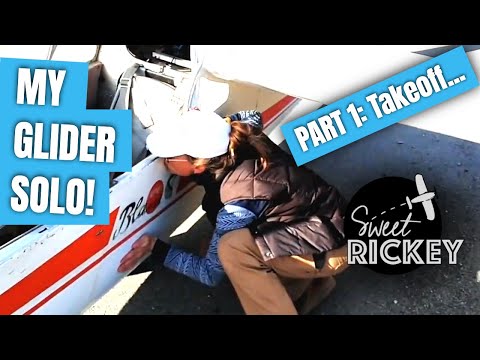 My first glider solo flight (part 1) 🚀🚀 The day I went alone in my beloved SuperBlanik!