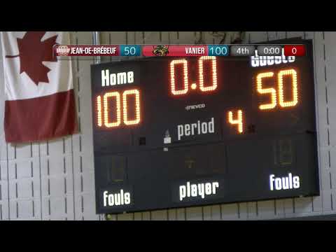 RSEQ D2 Basketball masculin 🏀 Jean-de-Brébeuf @ Vanier [02/02/2025]