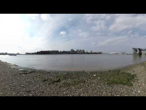 River Thames - Greenwich Peninsula (Virtual Reality / 360°)