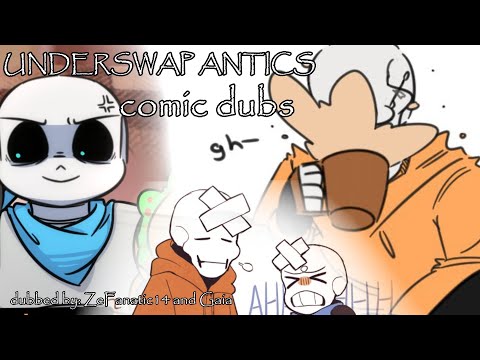 Underswap Antics //Comic Dub//Undertale AU Comics