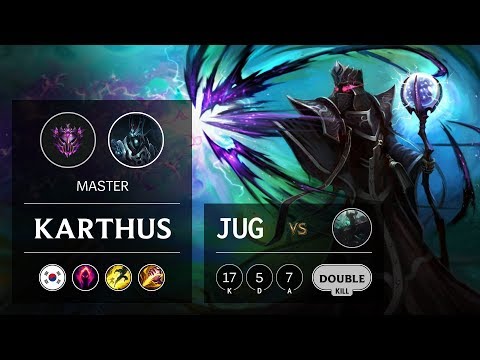 Karthus Jungle vs Mordekaiser - KR Master Patch 9.12