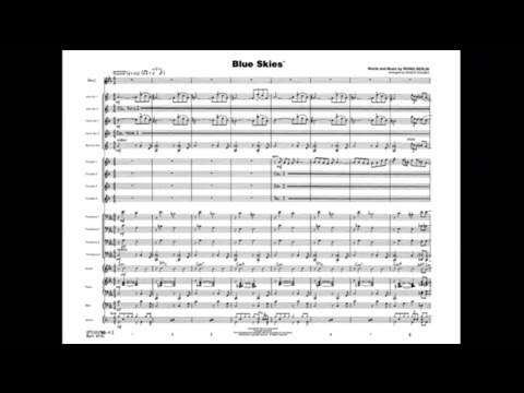 Blue Skies by Irving Berlin/arr. Roger Holmes