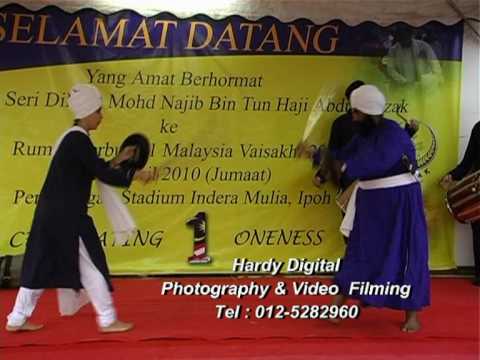 1 Malaysia Vaisakhi ( Gatka Pt. 2 ) - Ipoh 23.4.2010
