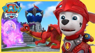 Over 1 Hour of Rescue Knights Adventures! | PAW Patrol | Cartoons for Kids Compilation