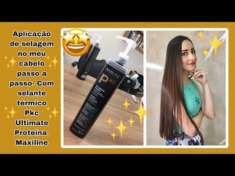Step-by-Step Application of Sealing Treatment on My Hair - Pkc Ultimate Protein Thermal Sealant -...