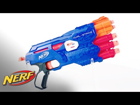 Відео огляд Бластер Dual-Strike, N-Strike Elite Nerf