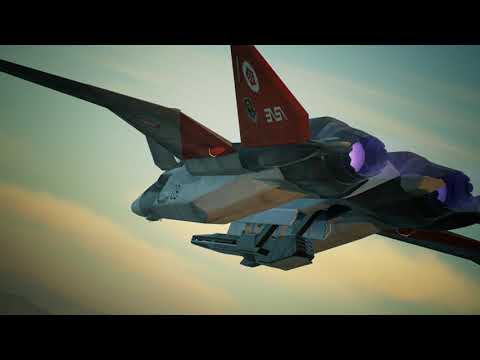 XFA-33C Fenrir Mod. Mission 18: Lost Kingdom. Ace Combat 7.
