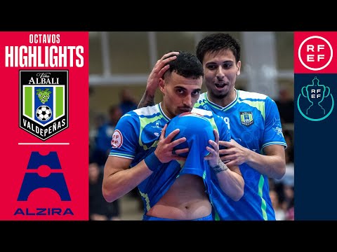 Resumen #CopadelReyFS Viña Albali Valdepeñas 4-0 Family Cash Alzira  | Octavos