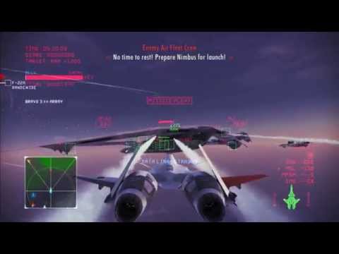 Ace Combat Infinity: ADFX-01 Morgan Vs Moby Dick 1 ( MPBM )