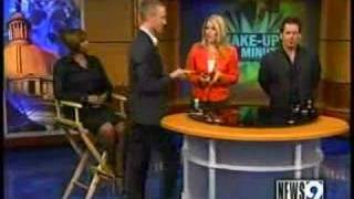 Anthony Stravlo on KWTV 9  60-SECOND MAKEUP ROUTINE