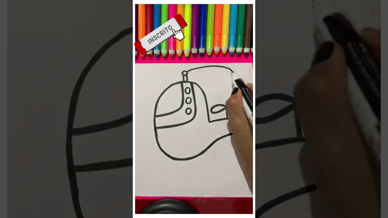 Como desenhar um helicóptero