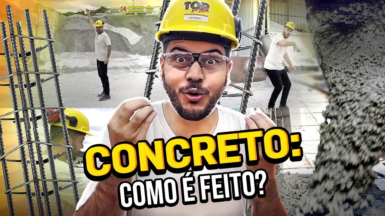 Como funciona uma fábrica de Concreto?