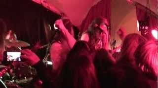 Deströyer 666 - I am the Wargod, live at Püssy a Go Go, Stockholm 2012