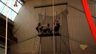 Sydney Trapeze School Forward Over Passing Leap
