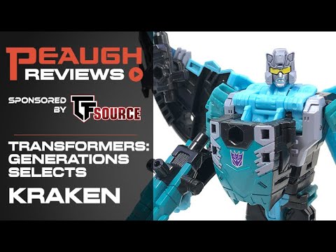 Video Review: Transformers Generations Selects - Deluxe KRAKEN