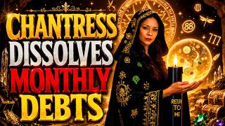 Chantress Ritual To Dissolve Monthly Debt and Invoke Infinite Financial Flow!
