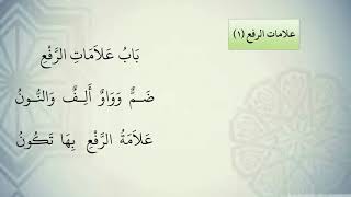 شرح نظم الآجرومية مع التشجير //18//الشيخ محمد محمود الشنقيطي image