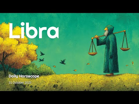 Libra Daily Horoscope – 31 October 2025