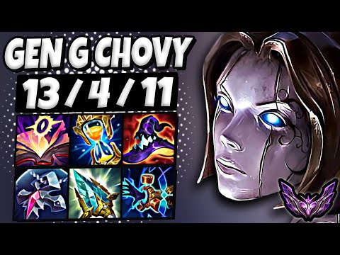 Orianna vs Annie MID [ Gen G Chovy ] Patch 25.18 Korea Master