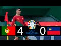 Ronaldo Twice | Portugal vs Liechtenstein 4-0 (All Goals Highlights 2023) - Euro 2024 Qualifying.