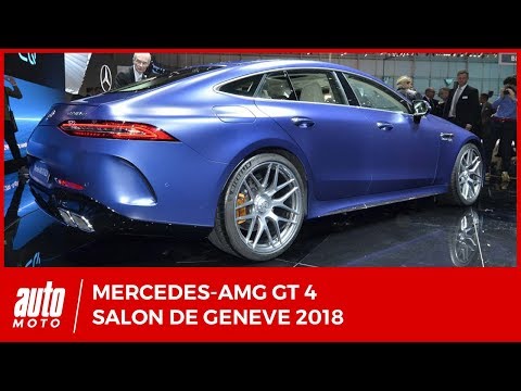 Salon de Genève 2018 - Mercedes-AMG GT 4 : Panamera, prends garde à toi