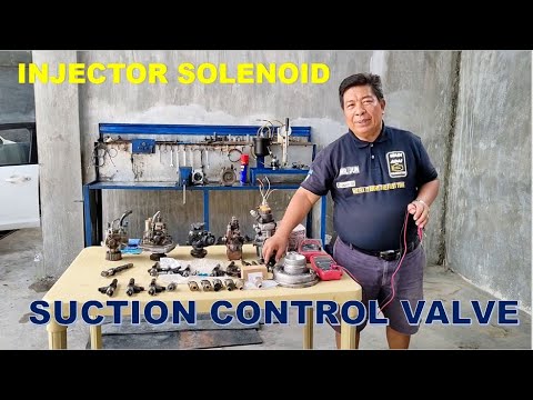 6M70 6HK1 Suction Control Valve & Common Rail Injector Solenoid Resistance Check Using Multi Tester