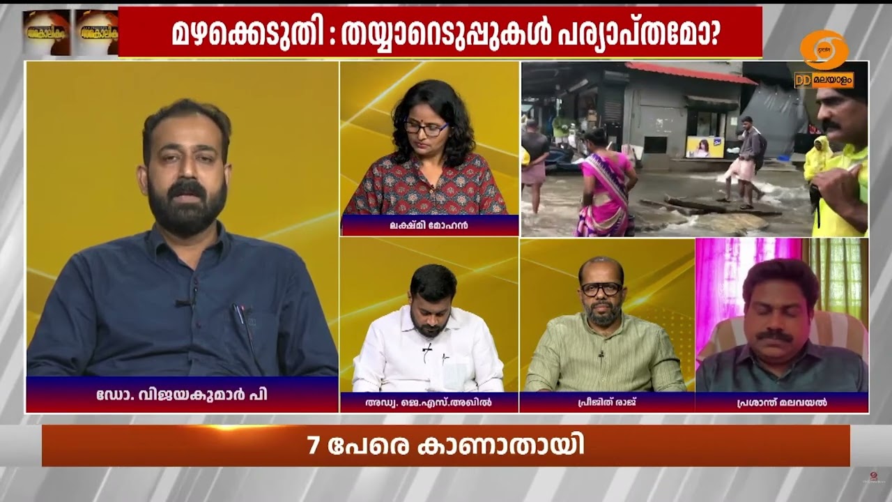 മഴയുടെ തീവ്രതയിലാണ് പ്രശനം.. കേരളത്തിലെ കാലാവസ്ഥാ പ?