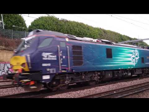 *The First Class 88 in the North East* DRS 88010 (0Z43 Newcastle to York Parcels Sidings) 08/02/18.