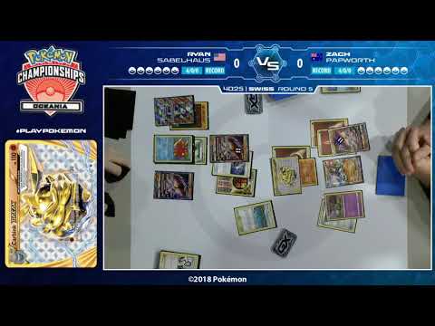 TCG Ryan Sabelhaus Vs Zach Papworth - 2018 Oceania International Championships Swiss R5