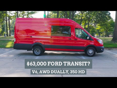 $63,000 2022 Ford Transit 350 HD? Here's How We Specced Out Our New Van.