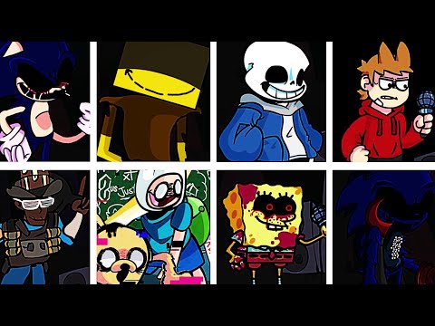 You Cant Run but everytime it is the Opponent's turn the mod changes - Friday Night Funkin'