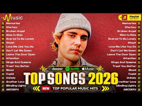 Billboard Hot 100 🍋 Justin Bieber, The Weeknd, Charlie Puth, Bruno Mars, Rihanna, Maroon 5, Dua Lipa