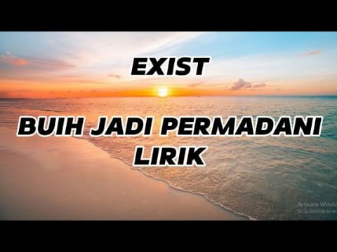 EXISTS-BUIH JADI PERMADANI (lirik)                    #exists#buihjadipermadanilirik #lirik lagu